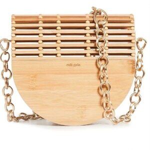 CULT GAIA Ark Bamboo Flap Crossbody Bag